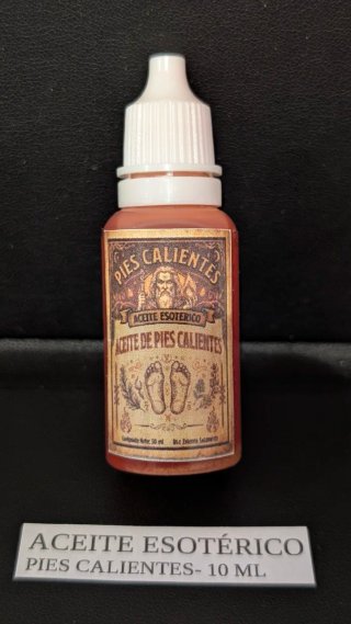 Aceite Esotérico Pies Calientes 10 ML