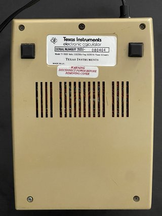 Calculadora Texas Instruments TI-3500