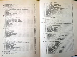 Teoría y didáctica de la matemática actual