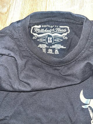 Camiseta Chicago Bulls Mitchell & Ness Negra