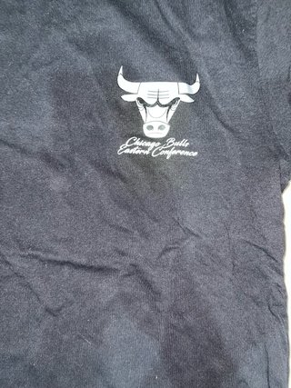 Camiseta Chicago Bulls Mitchell & Ness Negra