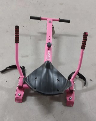 Hoverboard rosa con asiento