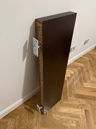 Balda madera marrón 90x26