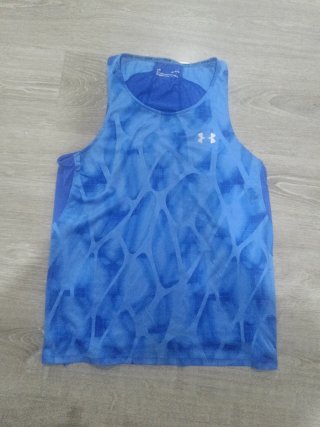 Camiseta running Under Armour azul multicolor