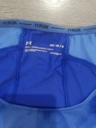 Camiseta running Under Armour azul multicolor