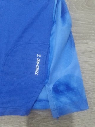 Camiseta running Under Armour azul multicolor