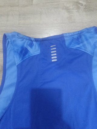 Camiseta running Under Armour azul multicolor
