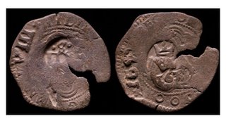 Felipe III 4 Maravedis Cuenca 1600 J Doble Resello