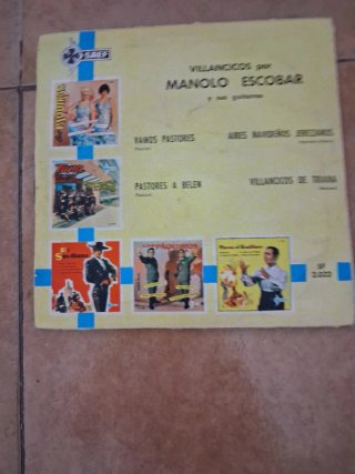 Vinilo Villancicos Manolo Escobar