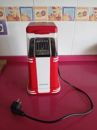 Máquina de Palomitas Krüner Roja