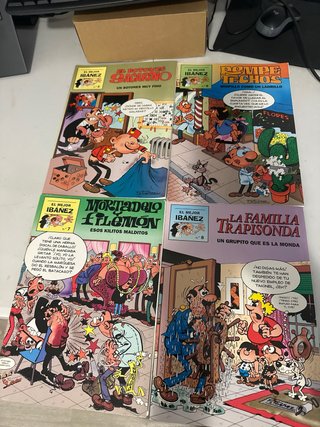 Lote 8 cómics El Mejor Ibañez