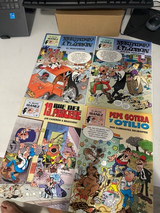 Lote 8 cómics El Mejor Ibañez