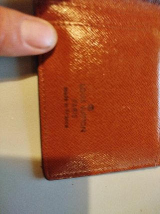 Cartera Louis Vuitton Marrón Monogram