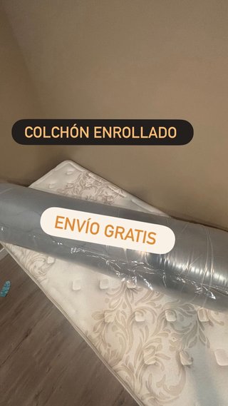 Colchón enrollado oferta colchon viscolastico