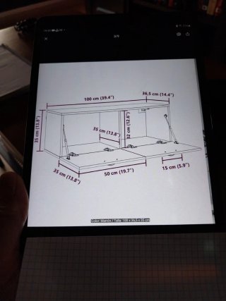 Mueble de colgar 100cm