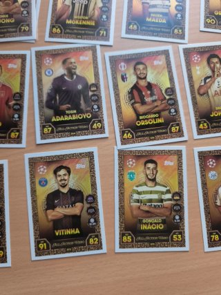 Topps Match Attax All Action Hero Cards