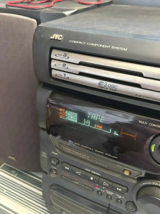Equipo de música JVC CA-D601T