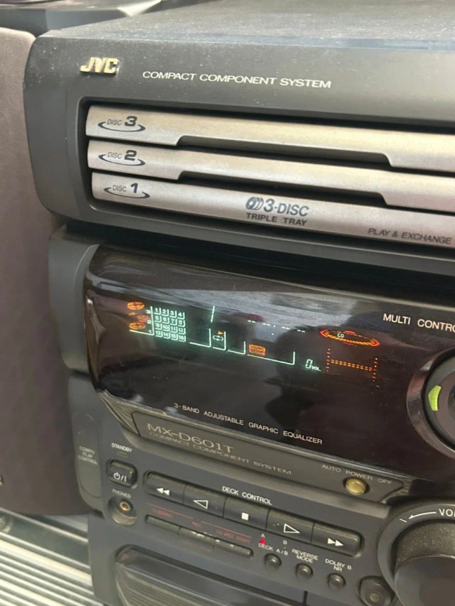 Equipo de música JVC CA-D601T