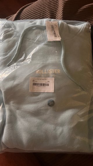 Sudadera Hollister Azul Talla XXL
