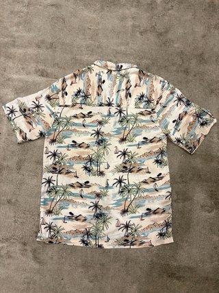 Camisa Estampada Palmeras Good Moments Talla XS