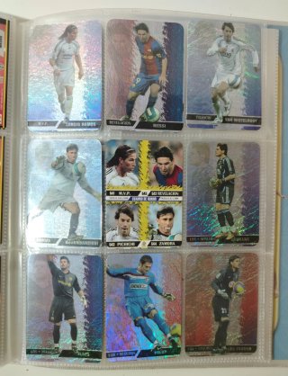 Álbum Fichas Liga 2008, incompleto