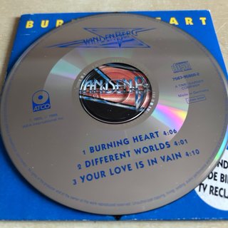 Vandenberg Burning Heart CD