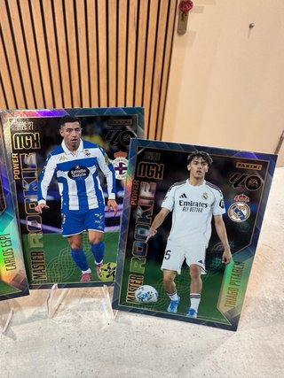 Lote 4 Cromos Panini Megacrack Master Rookie