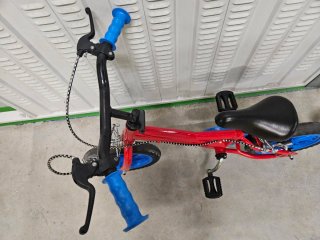 Bici 12 con pedales + bici equilibrio