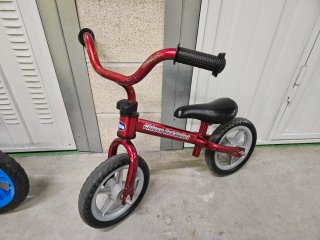 Bici 12 con pedales + bici equilibrio