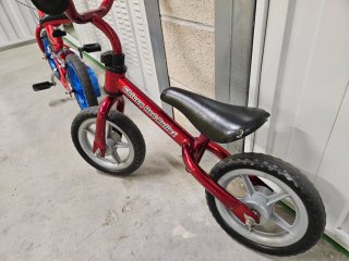 Bici 12 con pedales + bici equilibrio