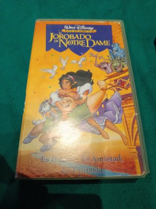 VHS El Jorobado de Notre Dame (Español)