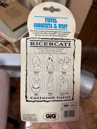 Figura Fievel Conquista el Oeste