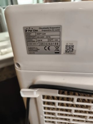 Climatizador Evaporativo Pur Line