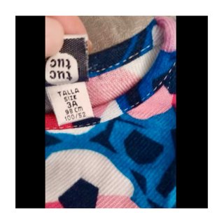 Vestito Bambina Tuc Tuc 3 Anni 98 cm Floreale