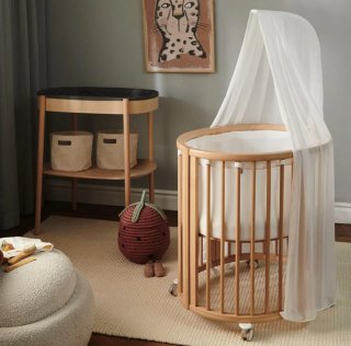 Cuna Stokke Evolutiva Madera Haya