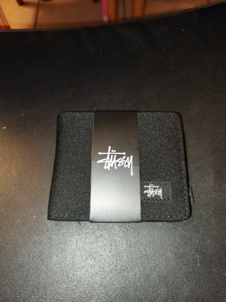 Portafoglio Stussy nero