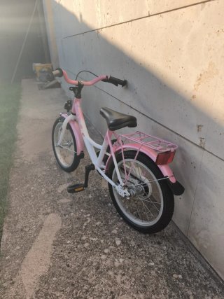 Bicicleta infantil 16 rosa