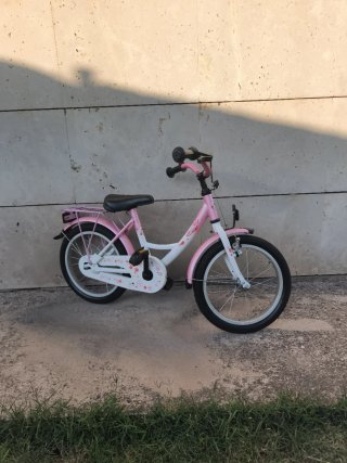 Bicicleta infantil 16 rosa