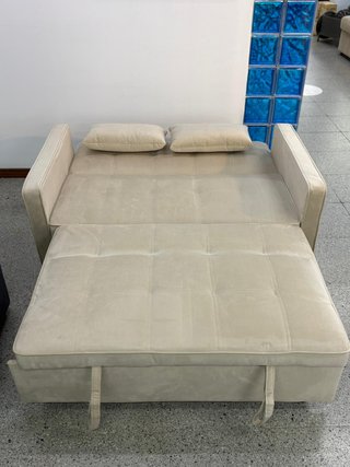 Sofá cama beige moderno ¡oferta!