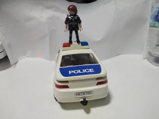 Playmobil Coche Policía con Figura