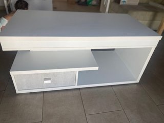 Mesa Comedor Blanca Elevable