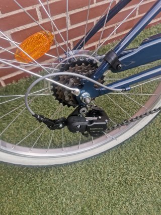 Bicicleta B'Twin Original 5 Azul/Rosa