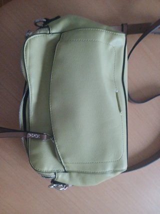 Bolso Parfois verde amarillo