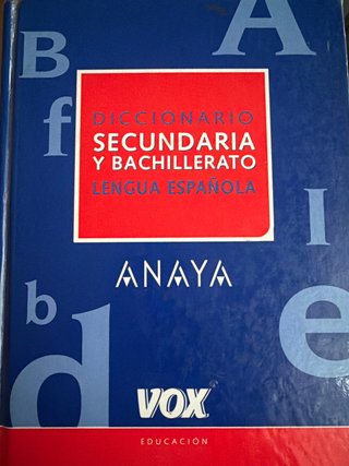 Diccionario Lengua Española Secundaria