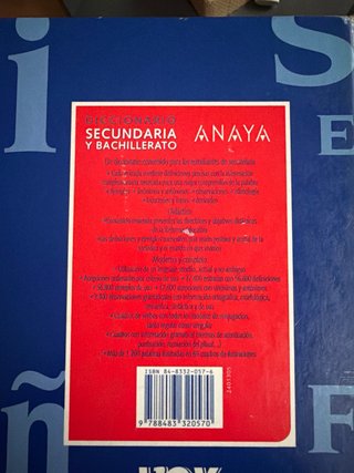 Diccionario Lengua Española Secundaria