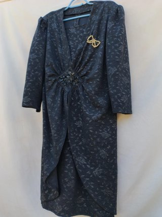 Vestido Vintage Estilo Clásico Talla Estimada 3XL