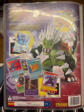 Álbum Invizimals Cartas