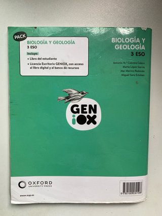 Biología y Geología 3º ESO.