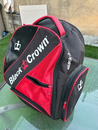 Mochila Padel Black Crown Roja y Negra