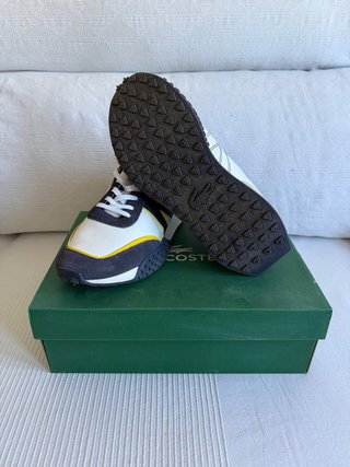 Lacoste L-Spin Deluxe Zapatillas Azul/Blanco